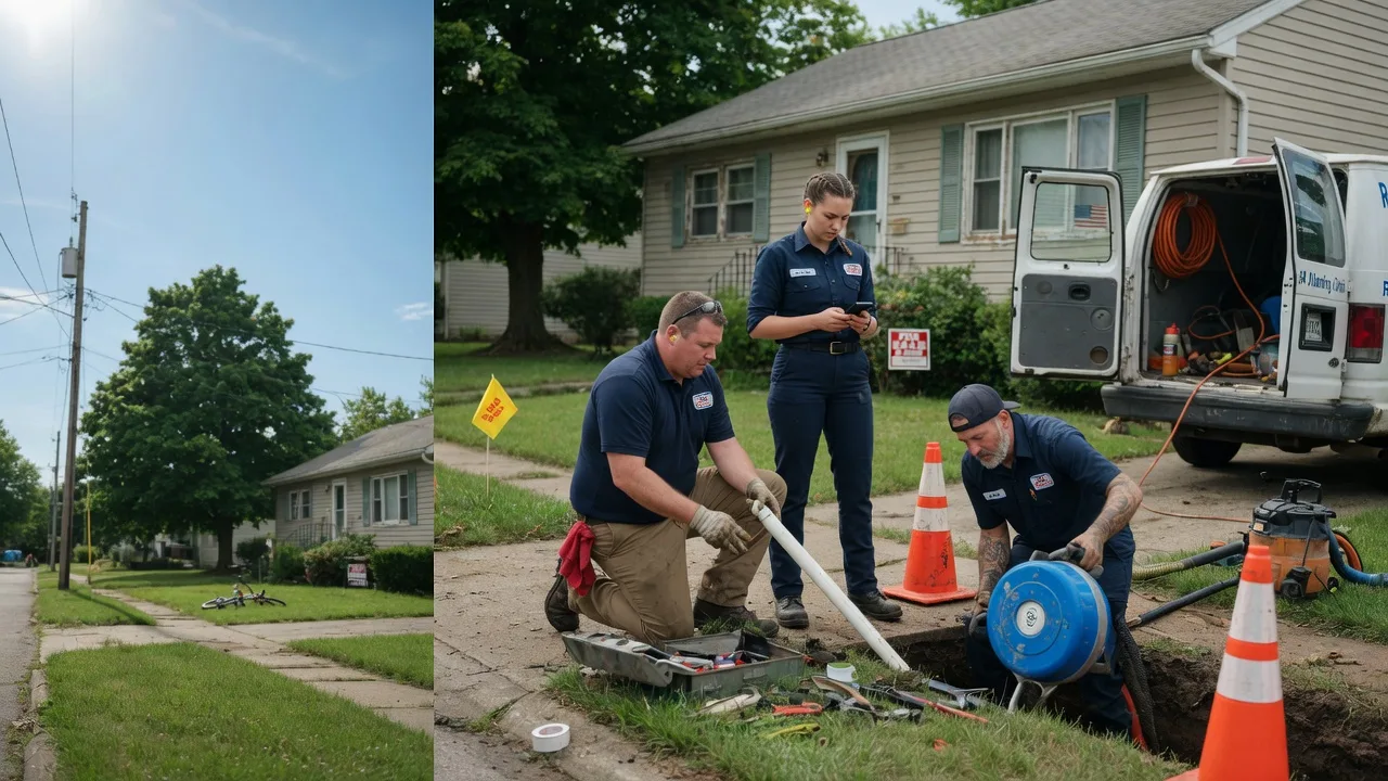 Sewer Line Repair in Woodhull, IL near me
